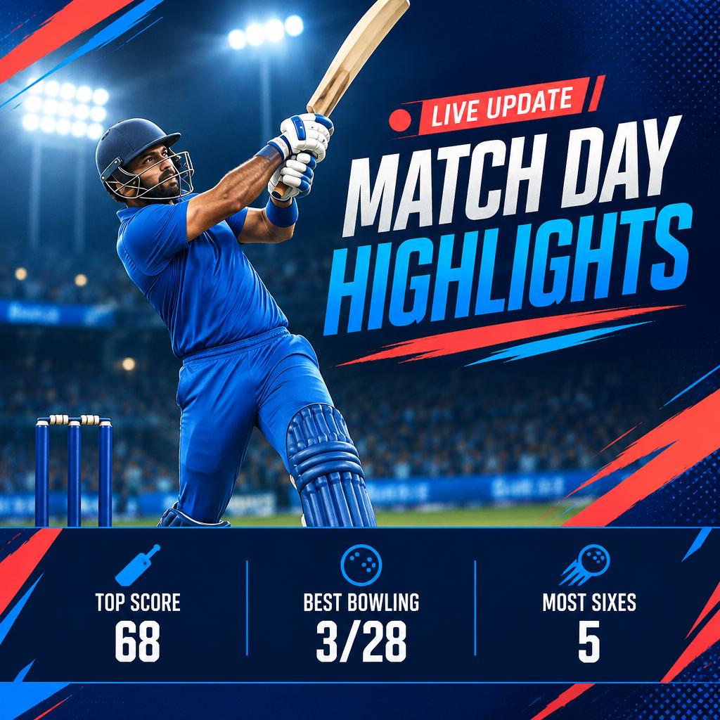Match day highlights.